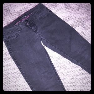 Lovesick Juniors Black 7 Skinny Jeans Jeggings